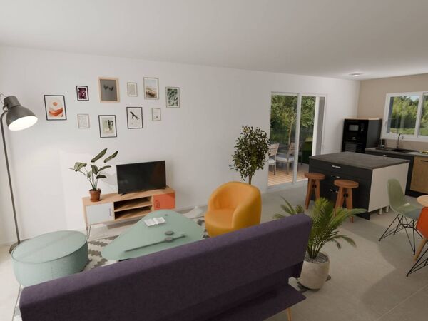 Maison 67&nbsp;m² à construire Saint-Jean-de-Thouars (79100)