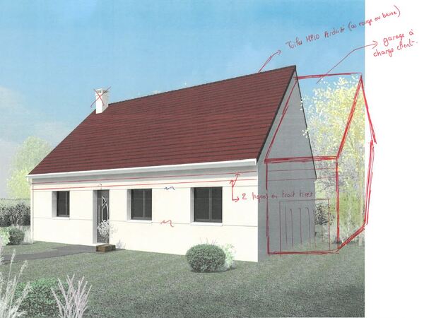 Maison 72&nbsp;m² à construire Ons-en-Bray (60650)