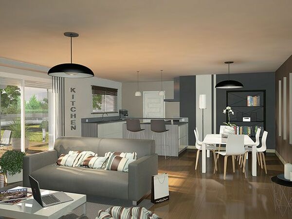 Maison 90&nbsp;m² à construire Saint-Pierre-du-Mont (40280)