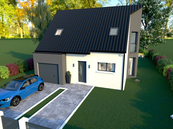 Maison 88&nbsp;m² à construire Agny (62217)