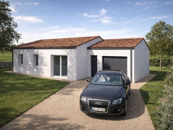 Maison 83&nbsp;m² à construire Surin (79220)