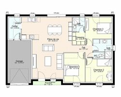 Maison 89 m² à construire Foussais-Payré (85240)