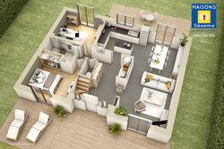 Maison 125 m² à construire Vaudoy-en-Brie (77141)
