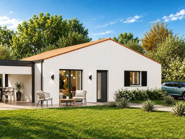 Maison 65&nbsp;m² à construire Cravans (17260)