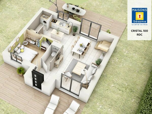 Maison 96&nbsp;m² à construire Saint-Maur-des-Fossés (94)