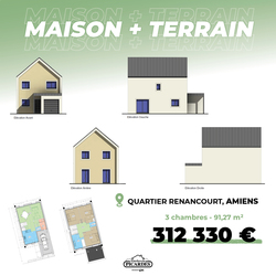 Maison 85 m² à construire Amiens (80)
