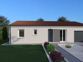 Maison à construire à Celle-Lévescault (86600)