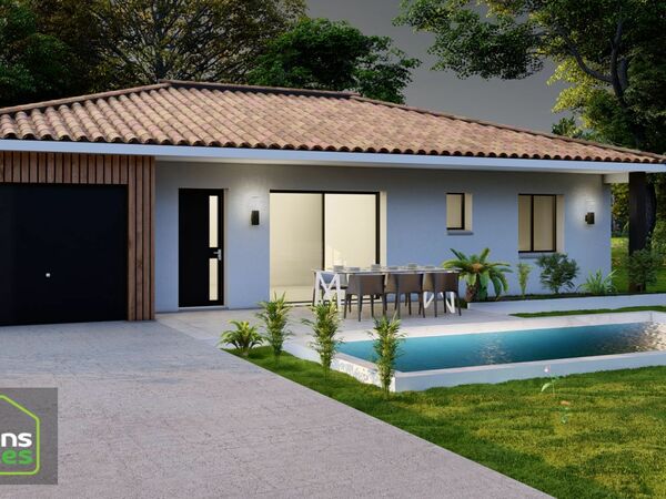 Maison 87&nbsp;m² à construire Servian (34290)