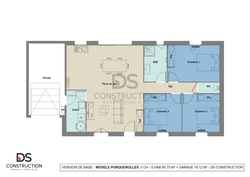 Maison 90 m² à construire Saint-Martin-Lars-en-Sainte-Hermine (85210)