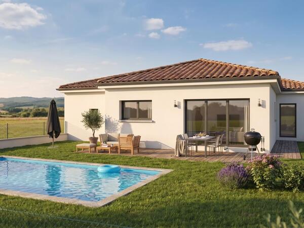 Maison 120&nbsp;m² à construire Saint-Bonnet-de-Mure (69720)