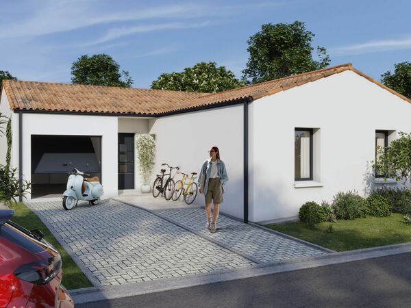 Maison 93&nbsp;m² à construire Saint-Varent (79330)
