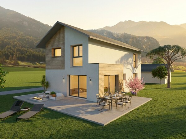 Maison 132&nbsp;m² à construire Saint-Jorioz (74410)