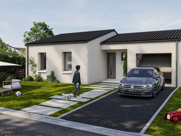 Maison 88&nbsp;m² à construire Saint-Pierre-du-Chemin (85120)