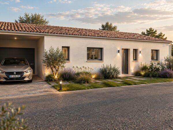 Maison 90&nbsp;m² à construire La Chapelle-des-Pots (17100)