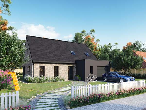 Maison 121&nbsp;m² à construire Halluin (59250)