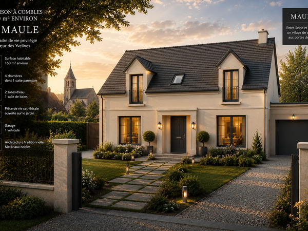 Maison 160&nbsp;m² à construire Maule (78580)