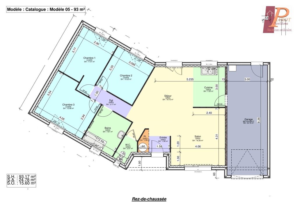 Maison neuve à 155856 euros