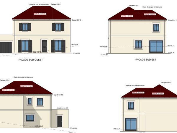 Maison 132&nbsp;m² à construire L'Isle-Adam (95290)