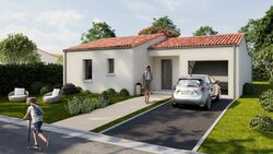 Maison 87,39 m² à construire Pompaire (79200)