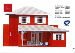 Maison 126,36 m² à construire Schœlcher (97233)