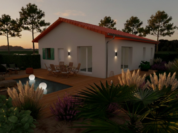 Maison 80&nbsp;m² à construire Biscarrosse (40600)