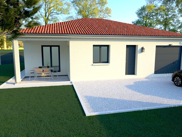 Maison 86&nbsp;m² à construire Viriat (01440)