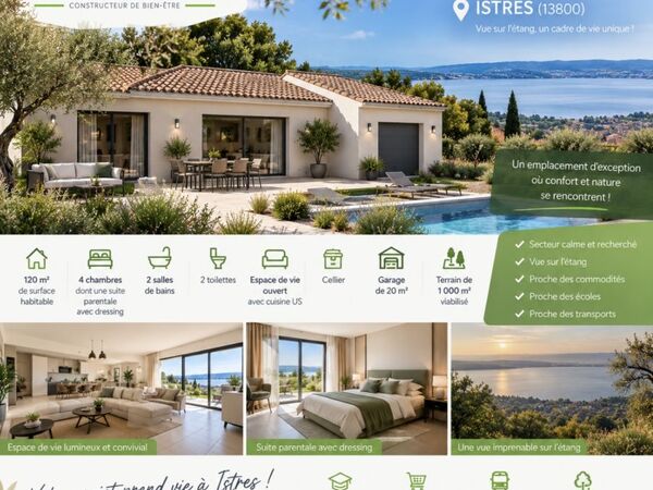 Maison 120&nbsp;m² à construire Istres (13)