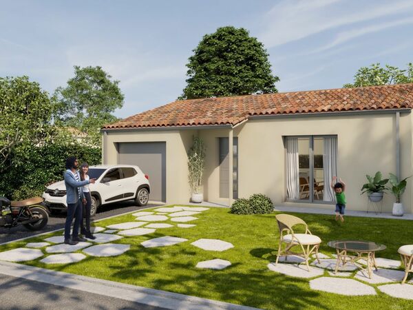 Maison 93&nbsp;m² à construire Vausseroux (79420)