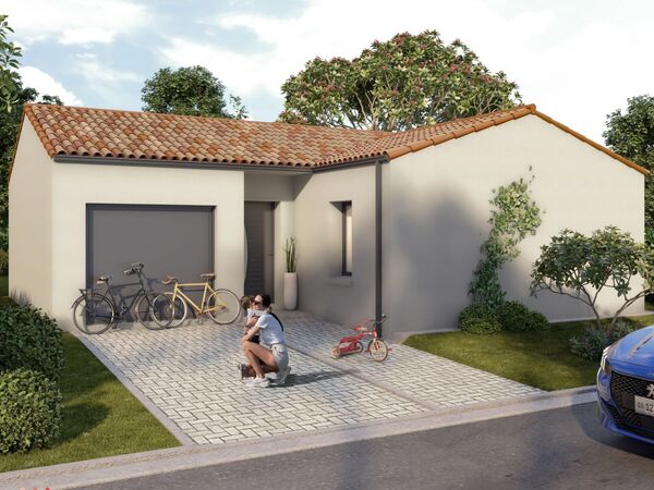Maison 73&nbsp;m² à construire Amailloux (79350)