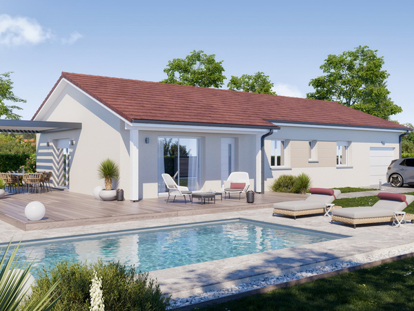 Maison 85&nbsp;m² à construire Saint-Didier-sur-Beaujeu (69430)