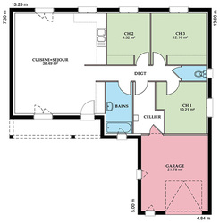 Maison 89 m² à construire Sainte-Solange (18220)