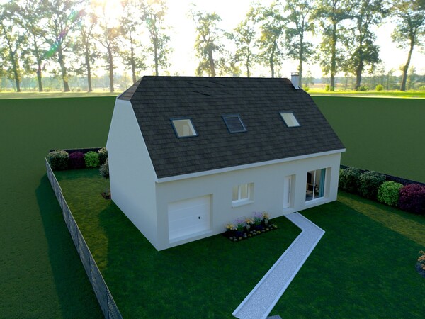 Maison 128&nbsp;m² à construire Ménilles (27120)