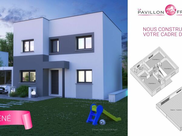 Maison 125&nbsp;m² à construire Poincy (77470)