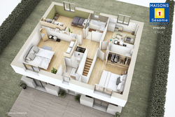 Maison 133 m² à construire Asnières-sur-Oise (95270)