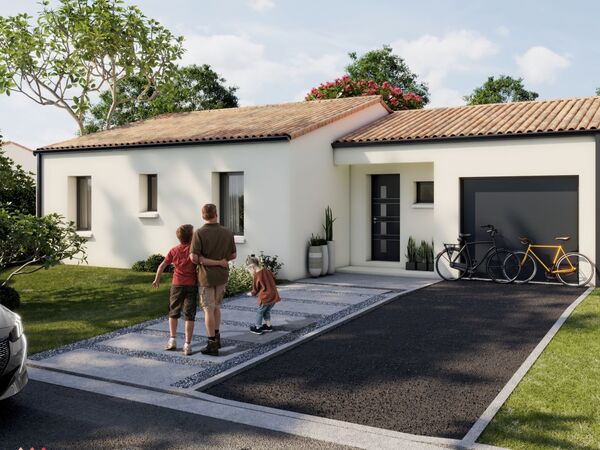 Maison 102&nbsp;m² à construire La Chapelle-Thireuil (79160)