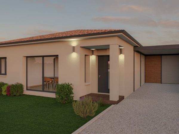 Maison 96&nbsp;m² à construire Odars (31450)