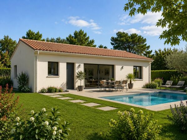 Maison 86&nbsp;m² à construire Mouriès (13890)
