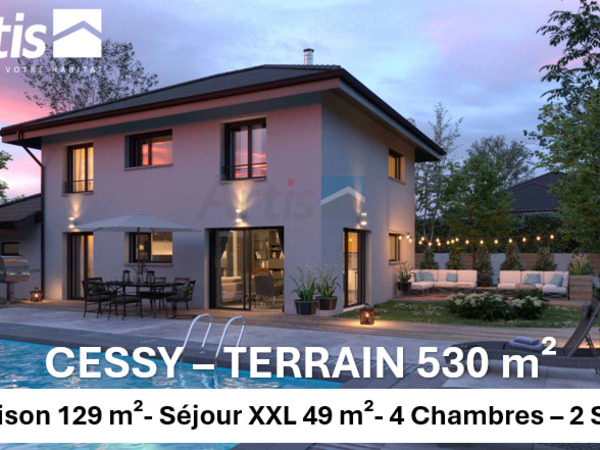 Maison 129&nbsp;m² à construire Cessy (01170)