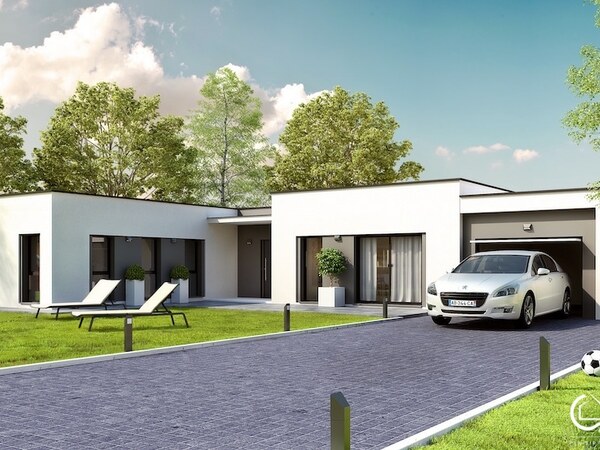 Maison 95&nbsp;m² à construire Anais (17540)