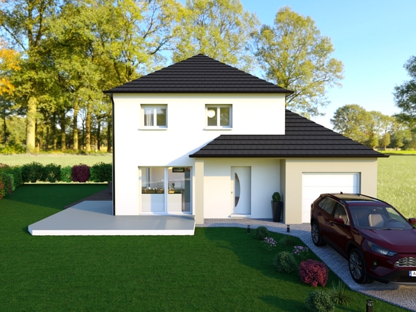 Maison 114&nbsp;m² à construire Marolles-sur-Seine (77130)
