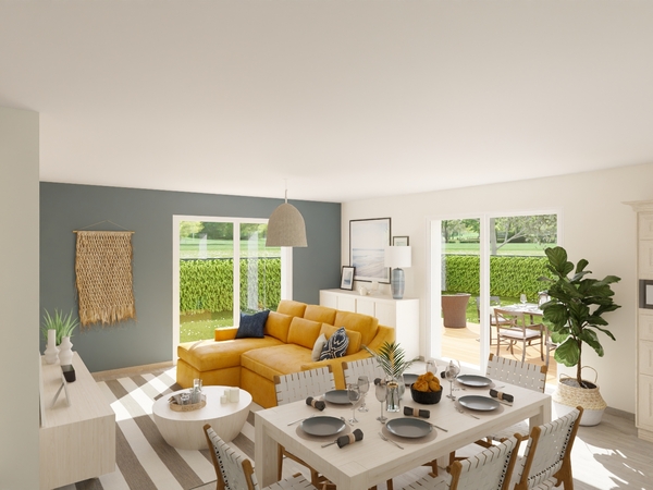 Maison 76&nbsp;m² à construire Vendeuvre-du-Poitou (86380)