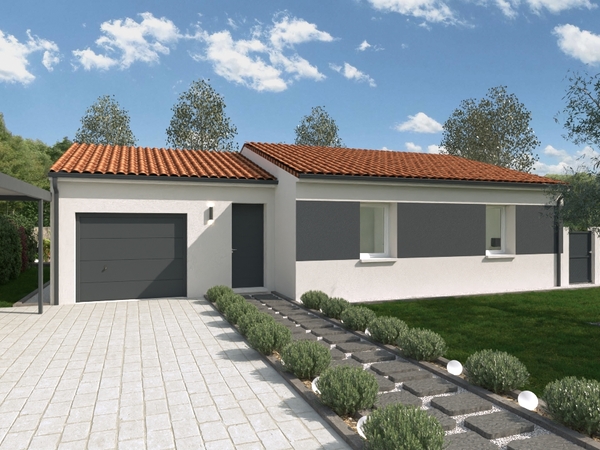 Maison 87&nbsp;m² à construire La Roche-Posay (86270)