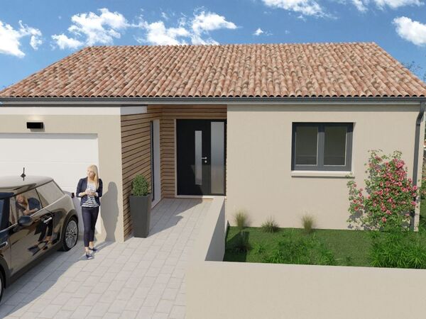 Maison 60&nbsp;m² à construire Angliers (17540)