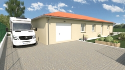 Maison 100 m² à construire Villereversure (01250)