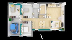 Maison 95 m² à construire Nans-les-Pins (83860)