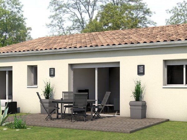 Maison 90&nbsp;m² à construire Genté (16130)