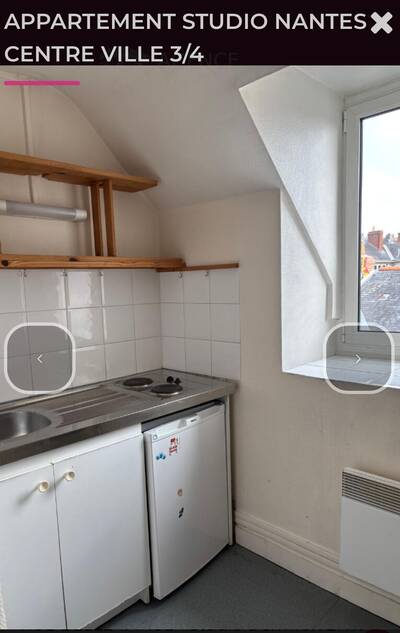 Location appartement studio Nantes (44)