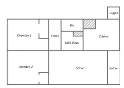 Location appartement 3 pièces Besançon (25000)