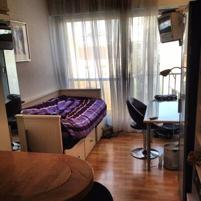 Location appartement studio Paris 16e