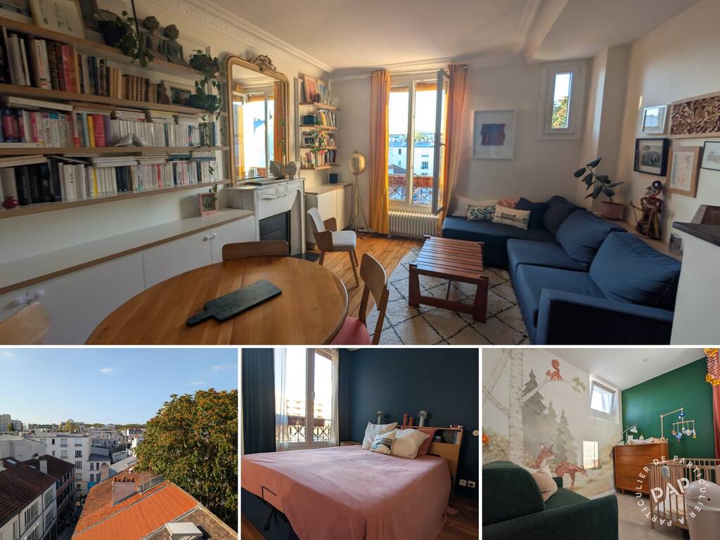 Appartement 3 pièces 46 m² · à Paris 20e · 46 m² · 449 000 €